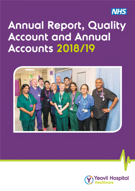 Annual Report, Quality Account and Annual Accounts 2018/19