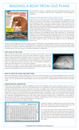 Building-A-Boat-From-Old-Plans.Pdf