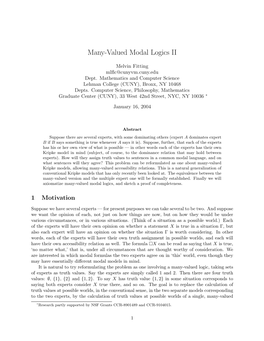 Many-Valued Modal Logics II