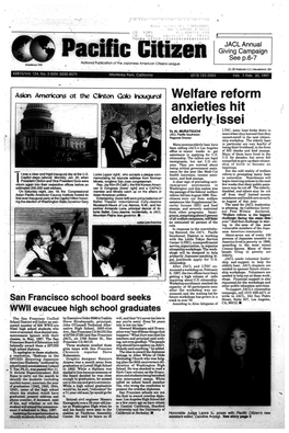 Pacibc Citizen See P.6-7 National Publlcatton of the Japonese American Citizens Leogue Sl.»Po»Lpo«U4.)Ne, #2815/Vol