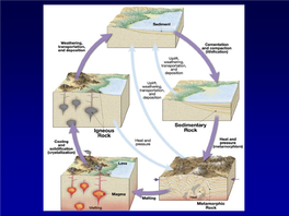 Sedimentary Rocks