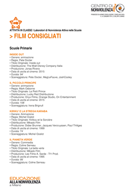 Film Consigliati