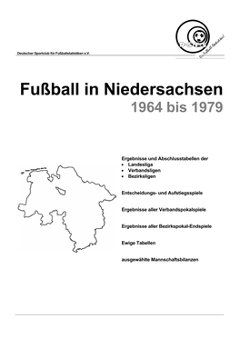 Fußball in Niedersachsen 1964 Bis 1979