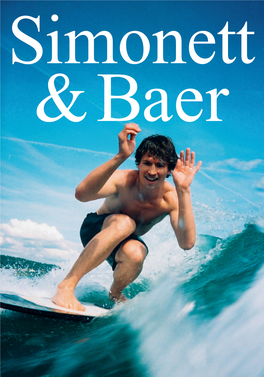 Simonett & Baer Catalogue 2018