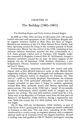 The Buildup (1965-1967)