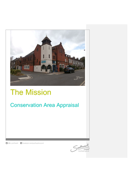 The Mission Conservation Area Appraisal