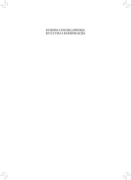 Europa I Enciklopedija: Kultura I Kodifikacija Pravni Fakultet Sveučilišta U Zagrebu Leksikografski Zavod Miroslav Krleža