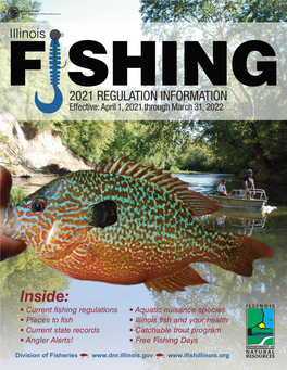 2021 Fishing Regulation Information