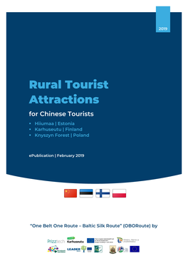 Rural Tourist Attractions for Chinese Tourists