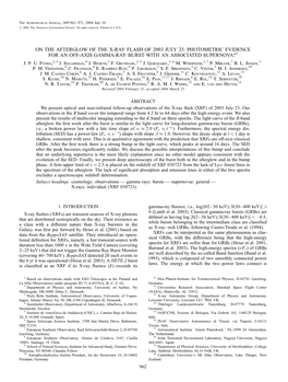 Photometric Evidence for an Off-Axis Gamma-Ray Burst with an Associated Supernova?1 J