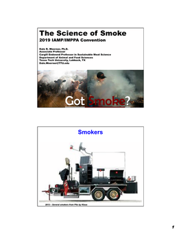 2019 IL Meat Processors Smoke Presentation