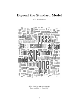 Beyond the Standard Model