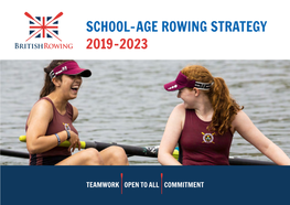 School-Age Rowing Strategy 2019–2023 Introduction