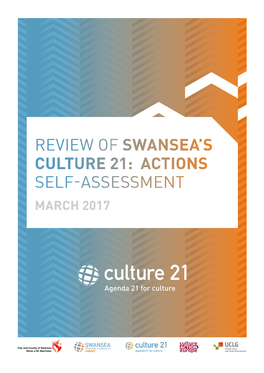 Review of Swansea's Culture 21: Actions Self-Assessment