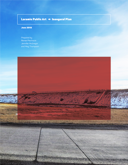 Laramie Public Art Plan