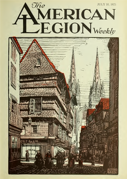 The American Legion Weekly You Forget—U S E the St