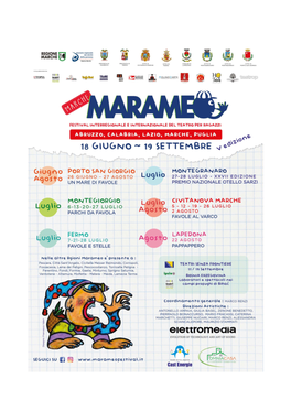 Programma Marameo Marche 2021