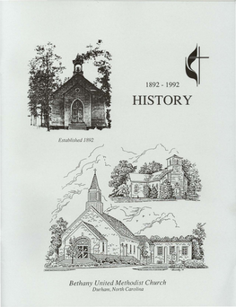 1892-1992, History, Bethany United Methodist Church