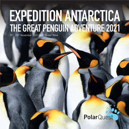 THE GREAT PENGUIN ADVENTURE 2021 9Th - 29Th November 2021 with Ocean Nova