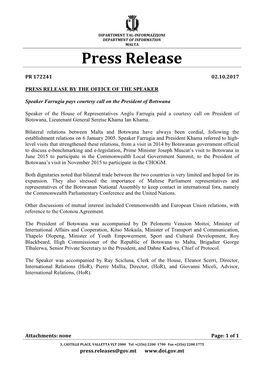 Press Release