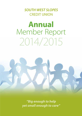 Annual Member Report 2014/2015