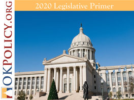 2020 Legislative Primer OVERVIEW I