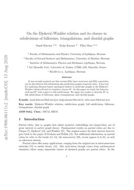 On the Djokovi\'C-Winkler Relation and Its Closure in Subdivisions Of