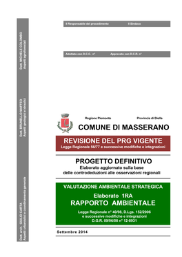 Comune Di Masserano