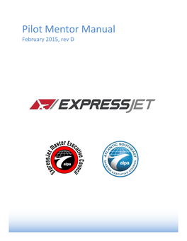 Pilot Mentor Manual February 2015, Rev D