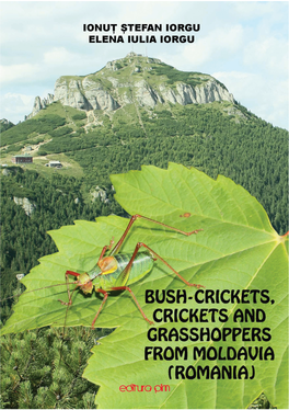 Bush Crickets, Crickets and Grasshoppers from Moldavia