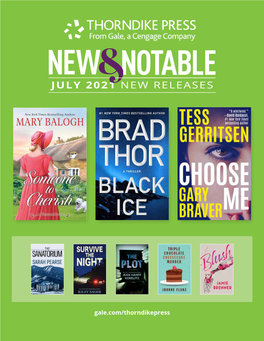 July 2021 New Releases