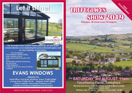 Trefeglwys Show Officials 2019