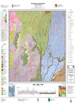 Hoja Geológica Naranjo