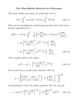 Uses of Polytropes