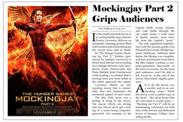 Mockingjay Part 2 Grips Audiences