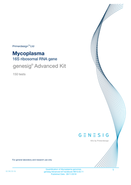 Mycoplasma Genesig Advanced