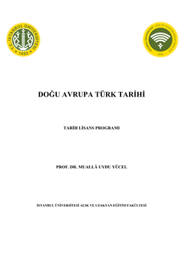 Doğu Avrupa Türk Tarihi