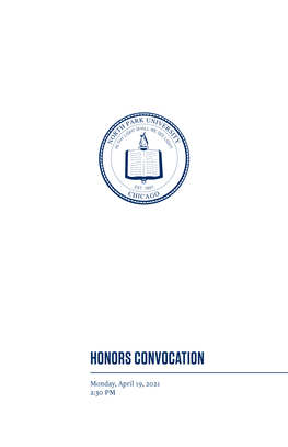 Honors Convocation