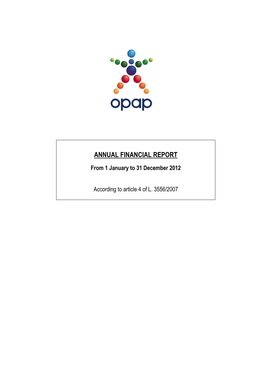 Annual Financial Report