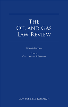 The Oil and Gas Law Review