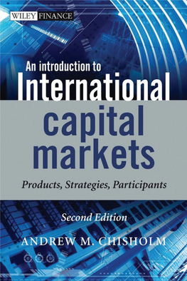 An Introduction to International Capital Markets