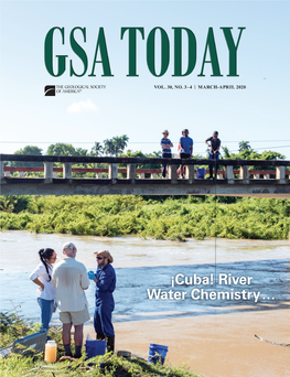 ¡Cuba! River Water Chemistry… ¡Cuba! River Water Chemistry Reveals Rapid Chemical Weathering, the Echo of Uplift, and the Promise of More Sustainable Agriculture