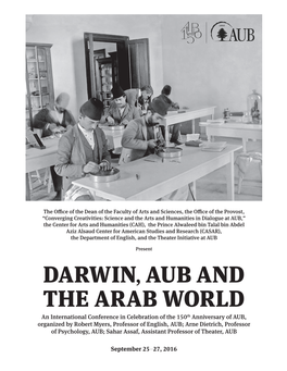 Darwin, Aub and the Arab World