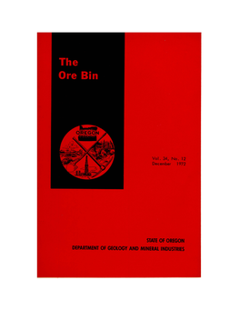 Ore Bin / Oregon Geology Magazine / Journal