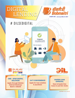 DIGITAL LENDING - • January-March 2021