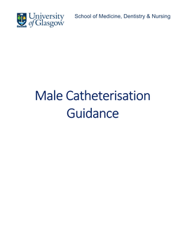 Male Catheterisation Guidance