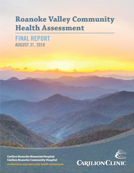 2018 Roanoke Valley Community Health Assessment