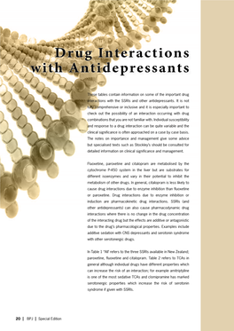Drug Interactions with Antidepressants