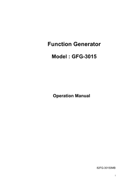 Function Generator