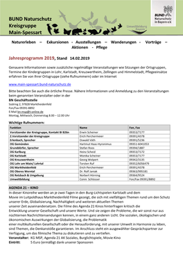 BUND Naturschutz Kreisgruppe Main-Spessart